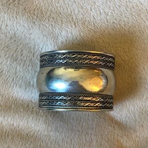 NWOT silver cuff